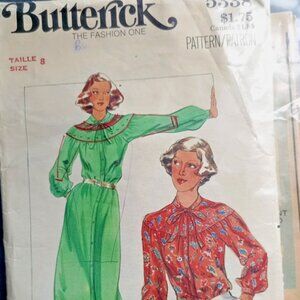 Butterick Pattern 1978 #5338 size 8